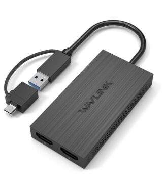 USB hálózati és kijelzőadapterek