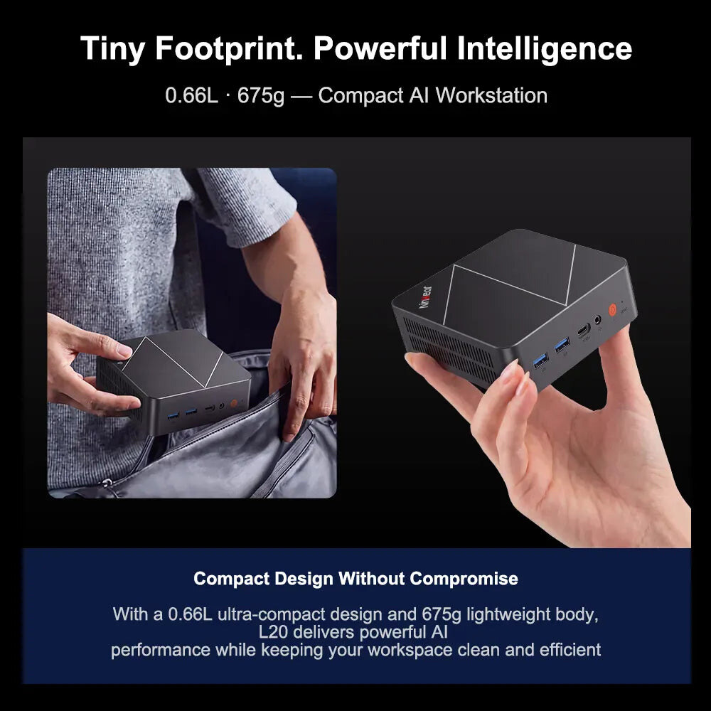 Ninkear L20 Core Ultra 5 226V mini PC – kép 2
