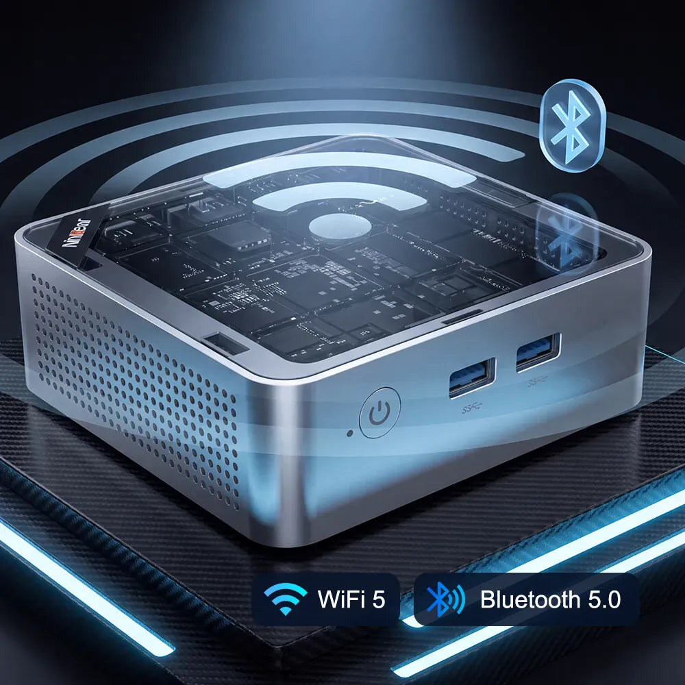 Ninkear M5 Neo Pentium Gold 5405U mini PC – kép 1