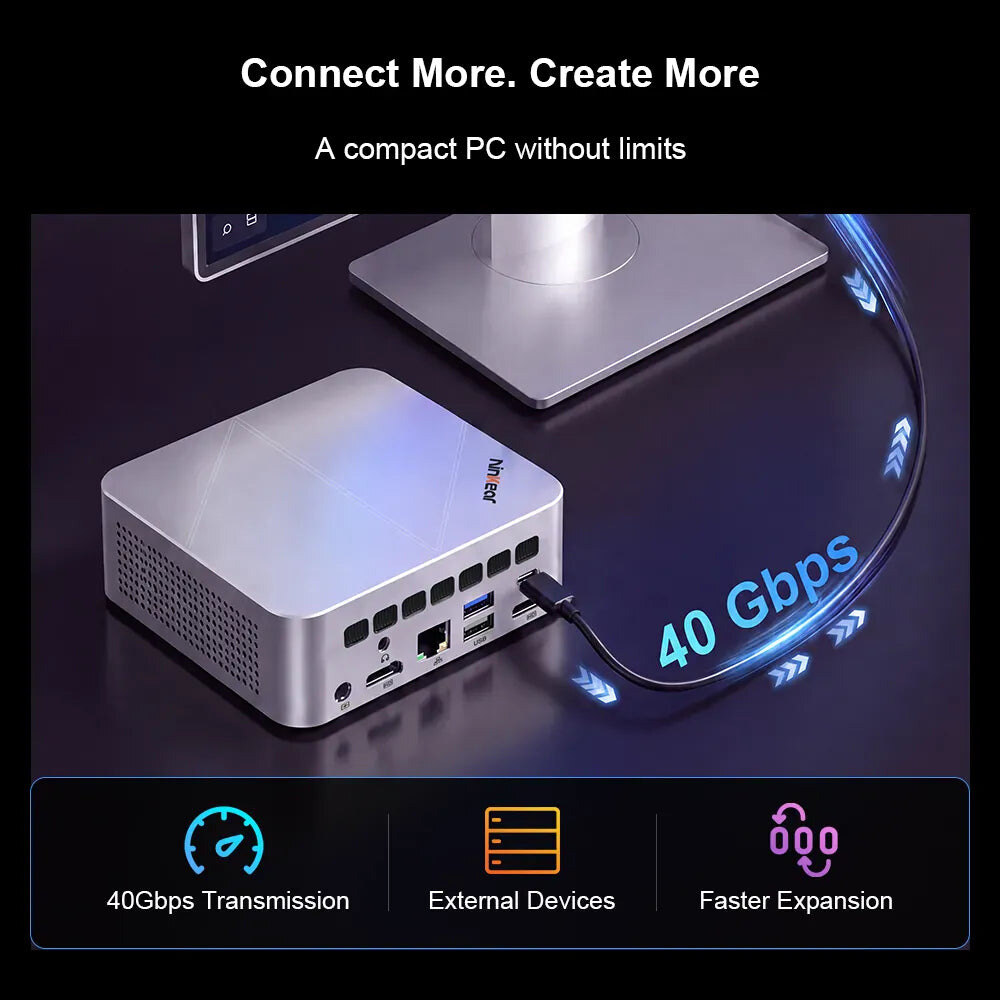 Ninkear MBOX18 Core 3 304 mini PC – kép 3