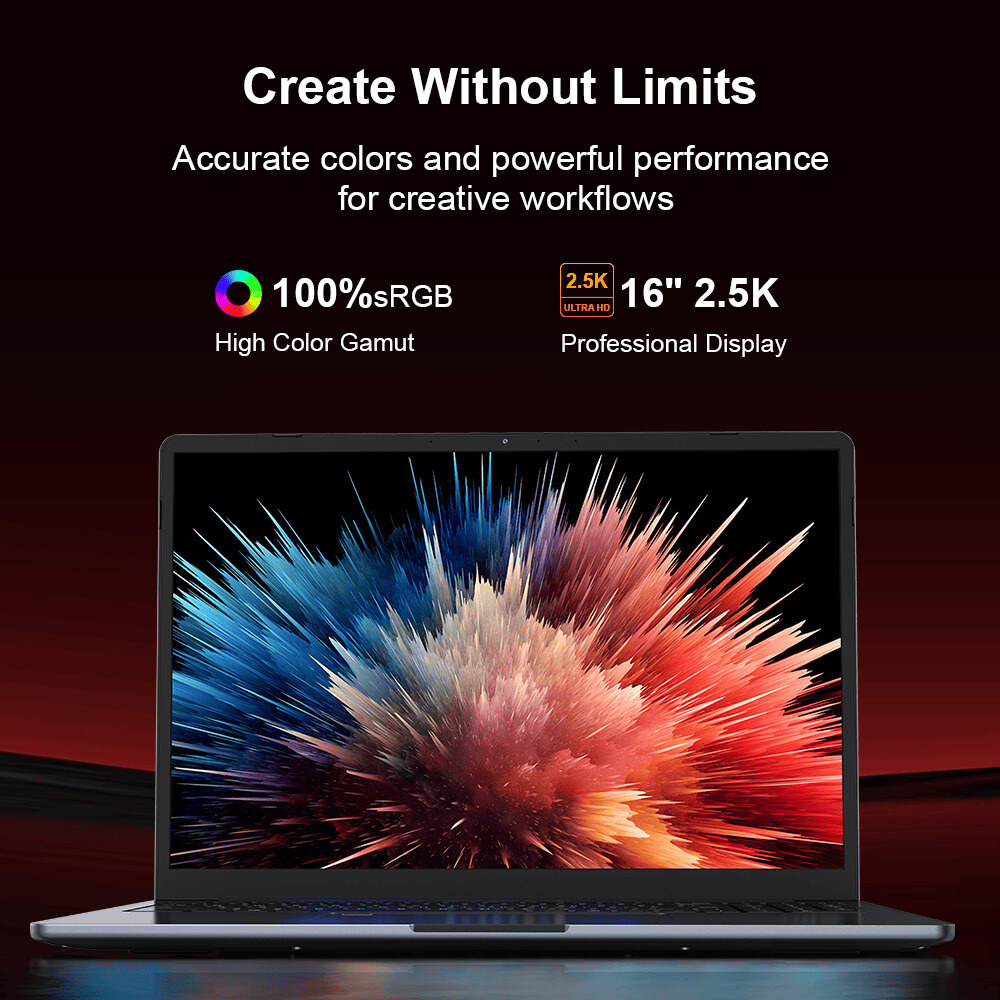 Ninkear U9 Pro 16" Core Ultra 9 185H laptop – kép 3