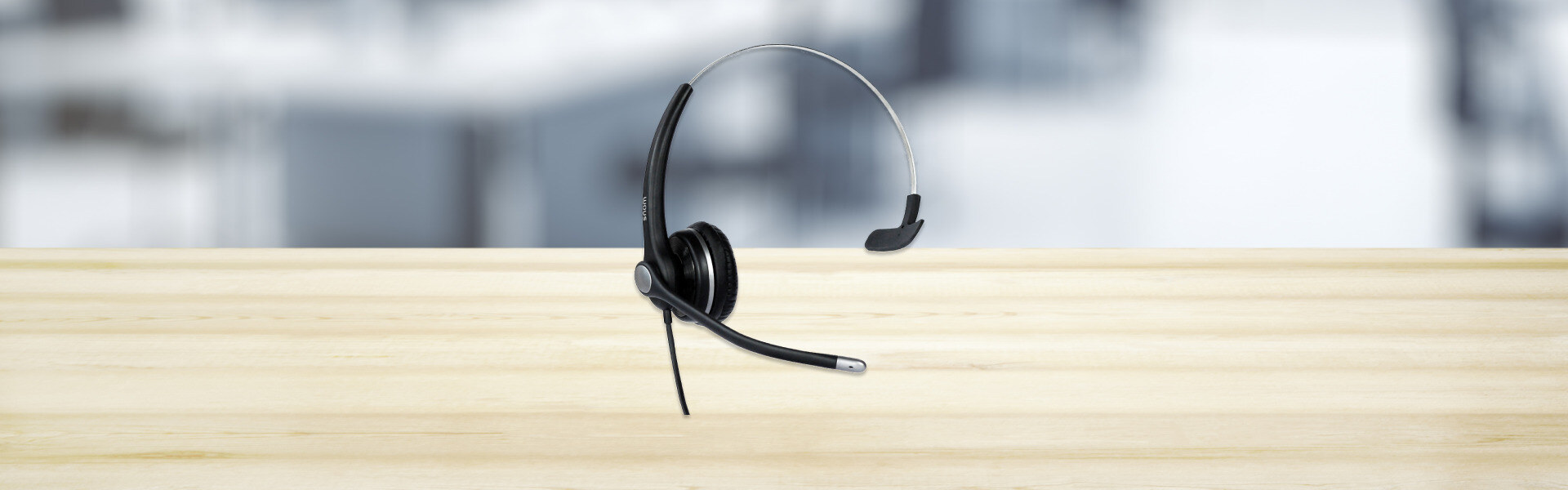 Snom A100M vezetékes headset, mono – kép 4