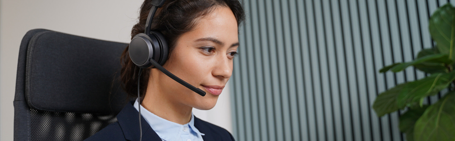Snom A310D vezetékes headset, duo – kép 2