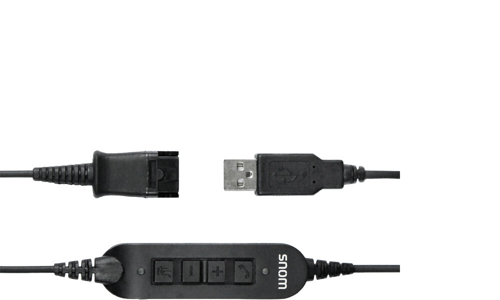 Snom ACUSB headset-adapterkábel, USB – kép 2