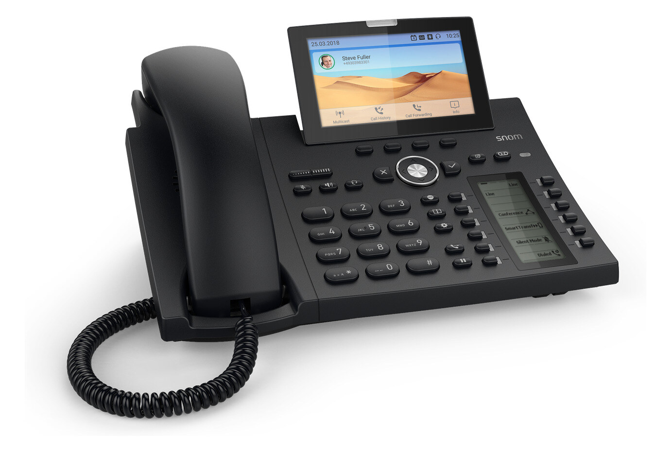 Snom D385 / D385N IP asztali telefon – kép 1