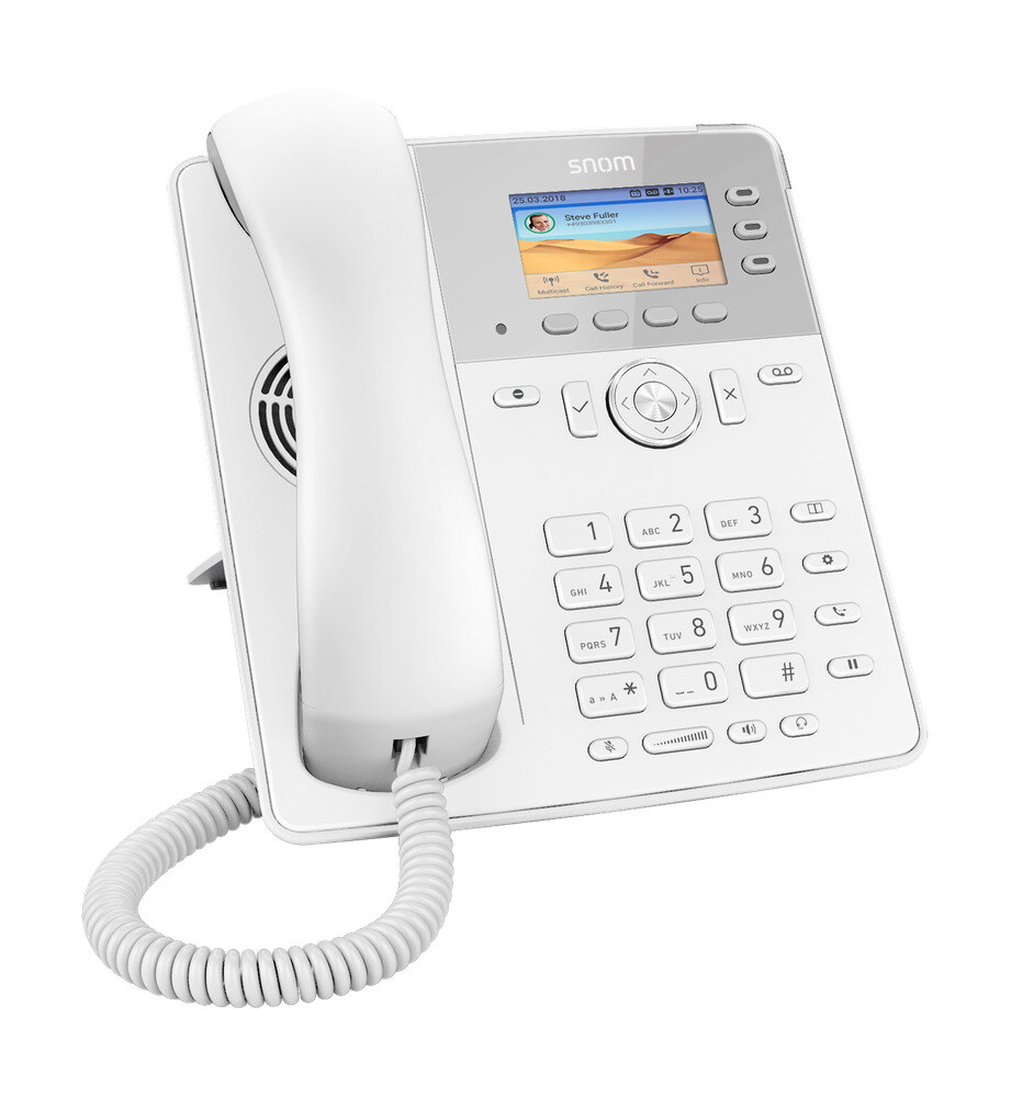 Snom D717 IP asztali telefon, fehér – kép 1