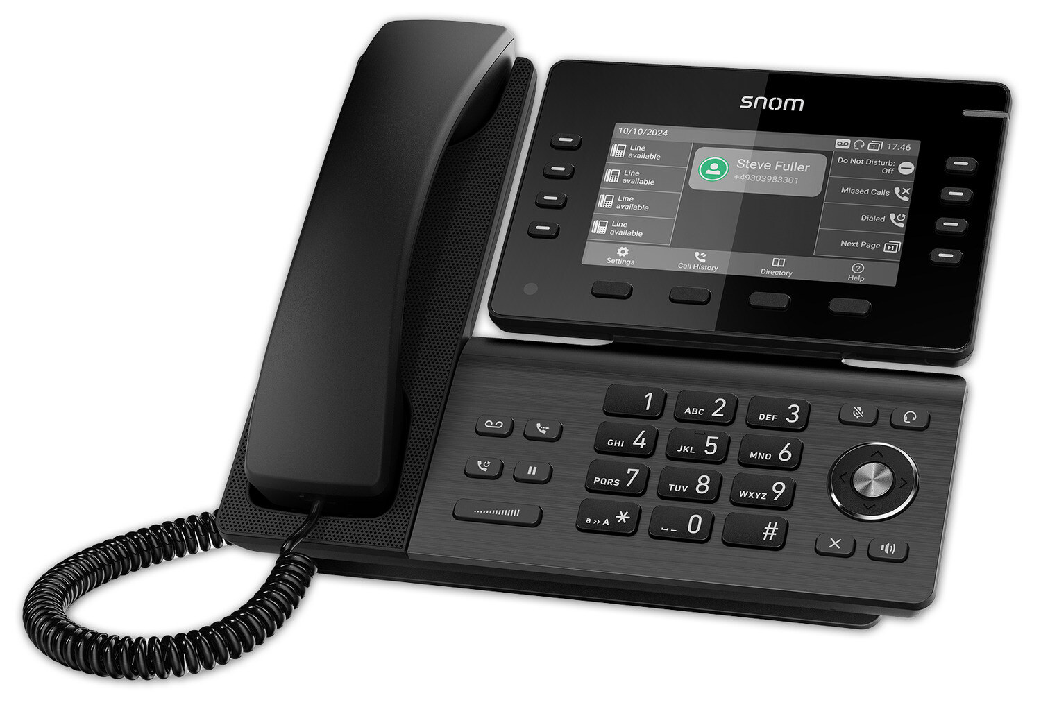 Snom D812 IP asztali telefon – kép 2