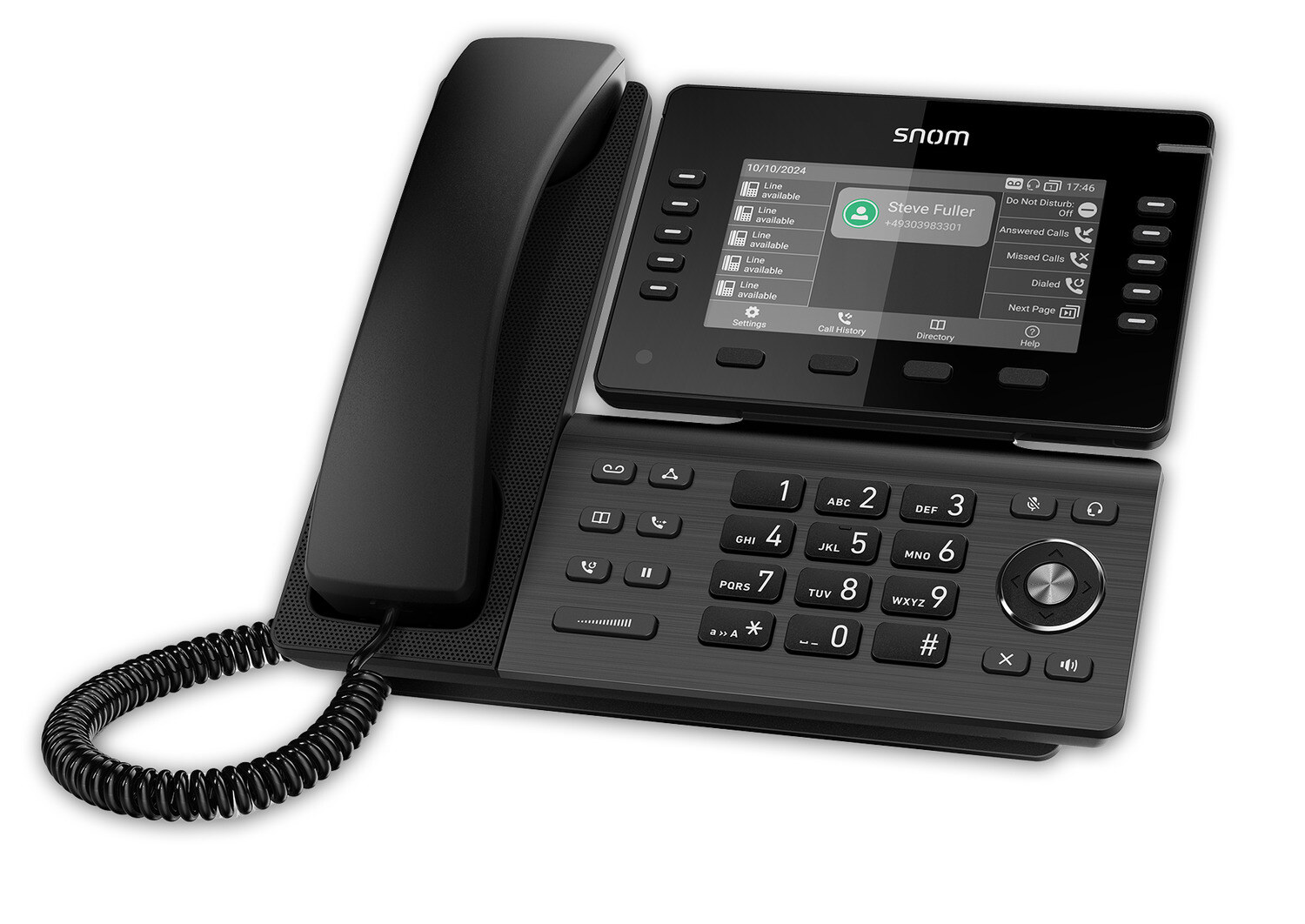 Snom D815W IP asztali telefon – kép 2