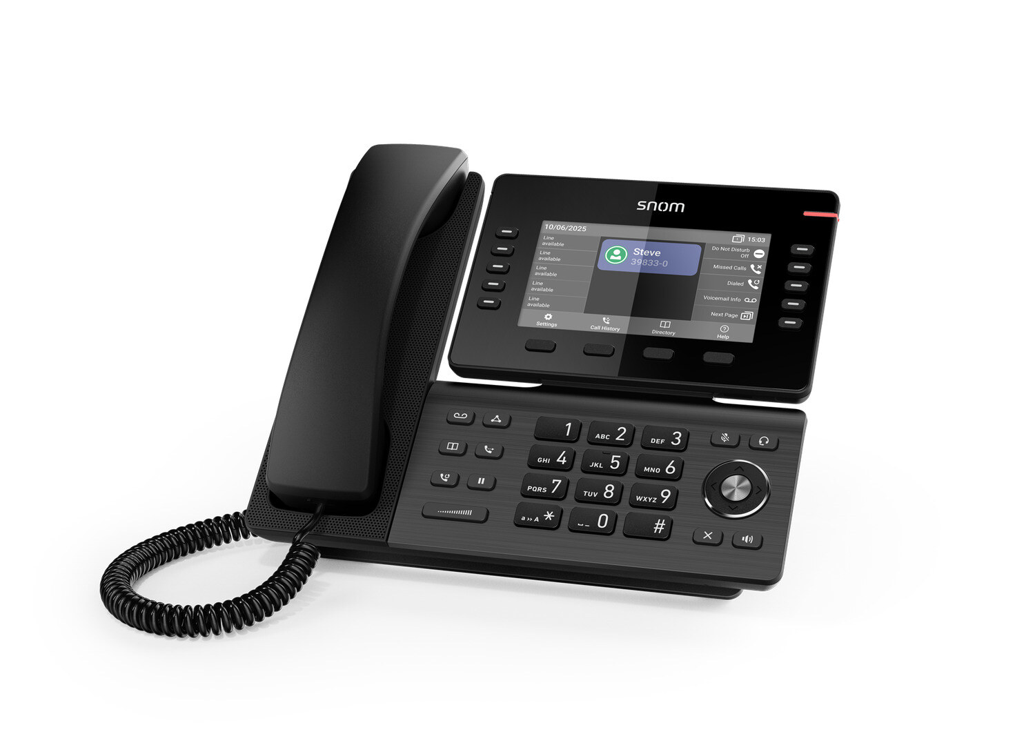 Snom D815WB IP asztali telefon – kép 2