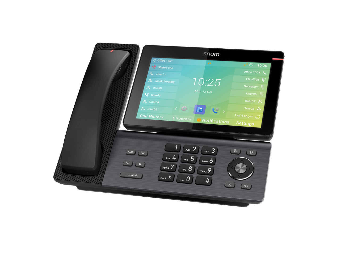 Snom D895M IP asztali telefon – kép 2