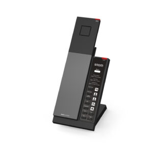Snom HD341A keskeny analóg szállodai telefon DECT kézibeszélővel