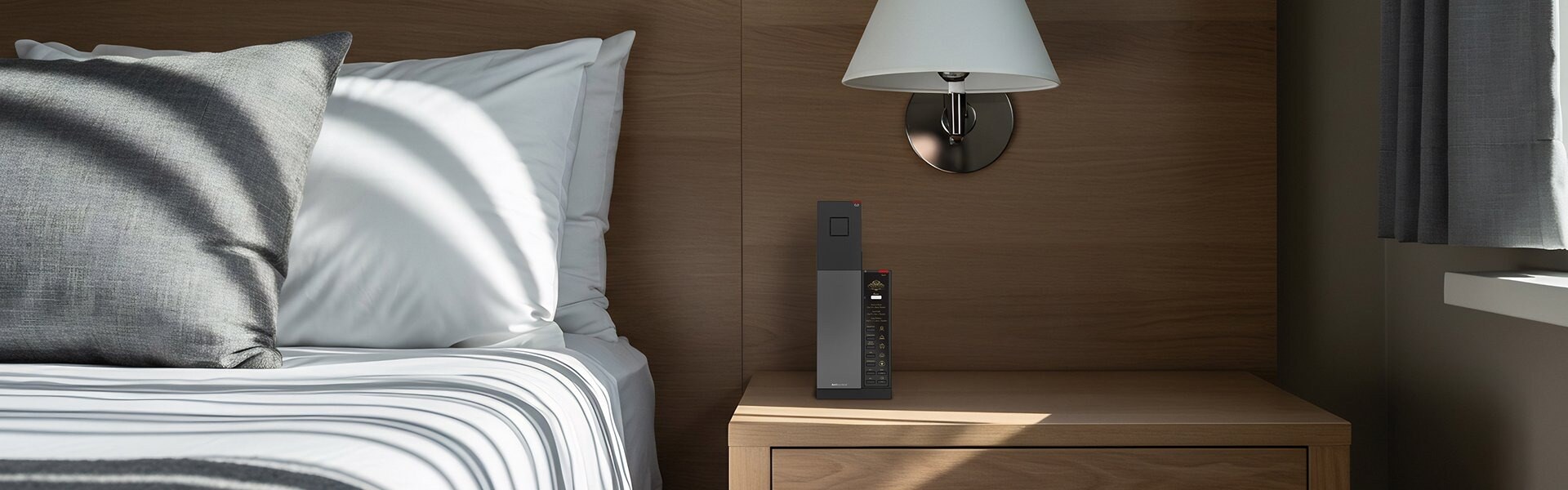 Snom HD341A keskeny analóg szállodai telefon DECT kézibeszélővel – kép 5