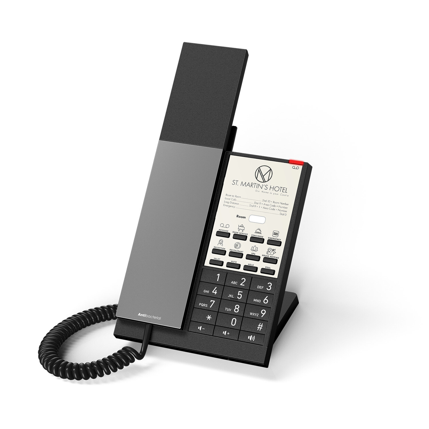 Snom HD350A analóg szállodai telefon – kép 2