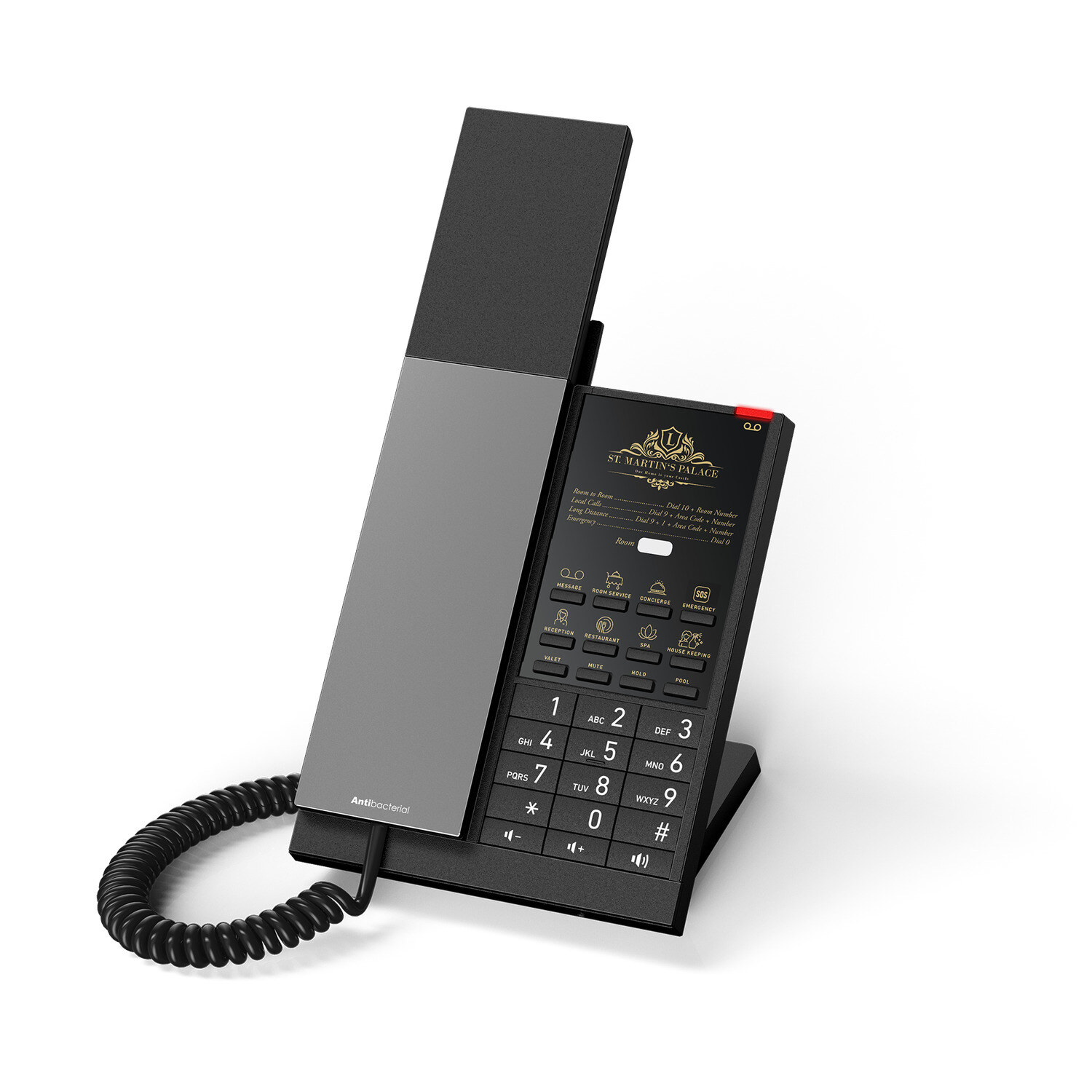 Snom HD350W Wi-Fi-s IP szállodai telefon – kép 2