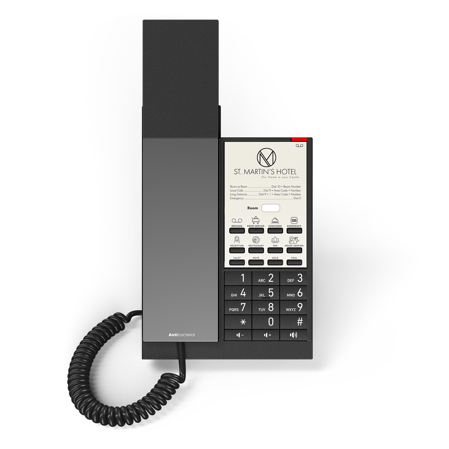 Snom HD350W Wi-Fi-s IP szállodai telefon – kép 3