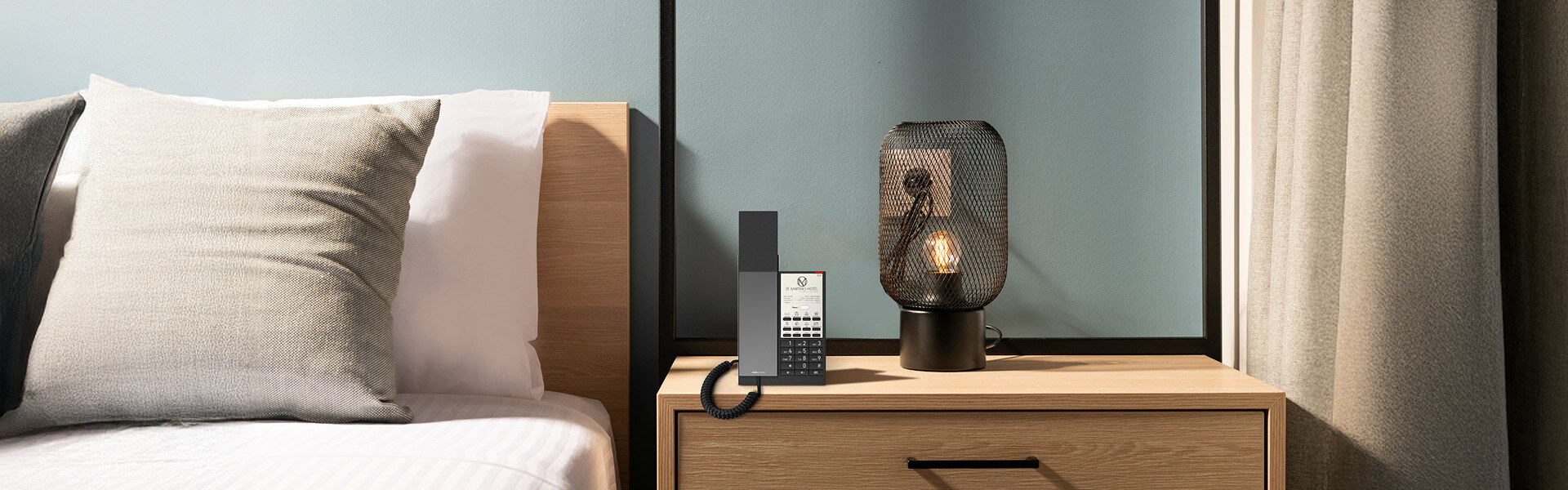 Snom HD350W Wi-Fi-s IP szállodai telefon – kép 5
