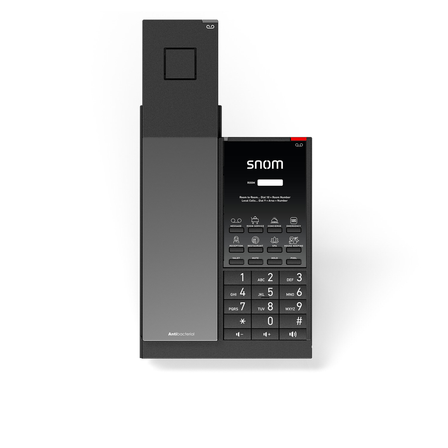 Snom HD351A analóg szállodai telefon DECT kézibeszélővel – kép 1
