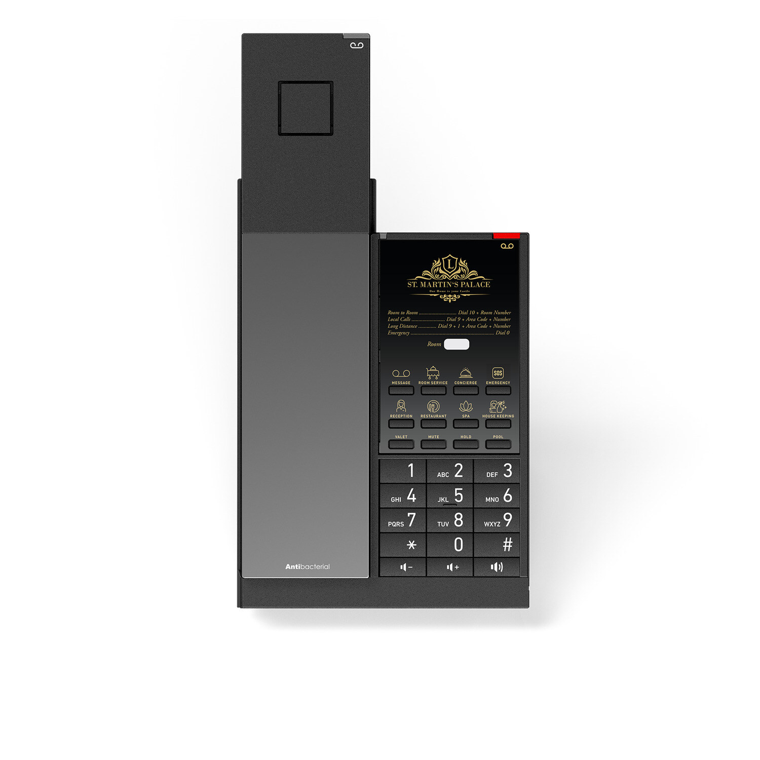 Snom HD351A analóg szállodai telefon DECT kézibeszélővel – kép 3