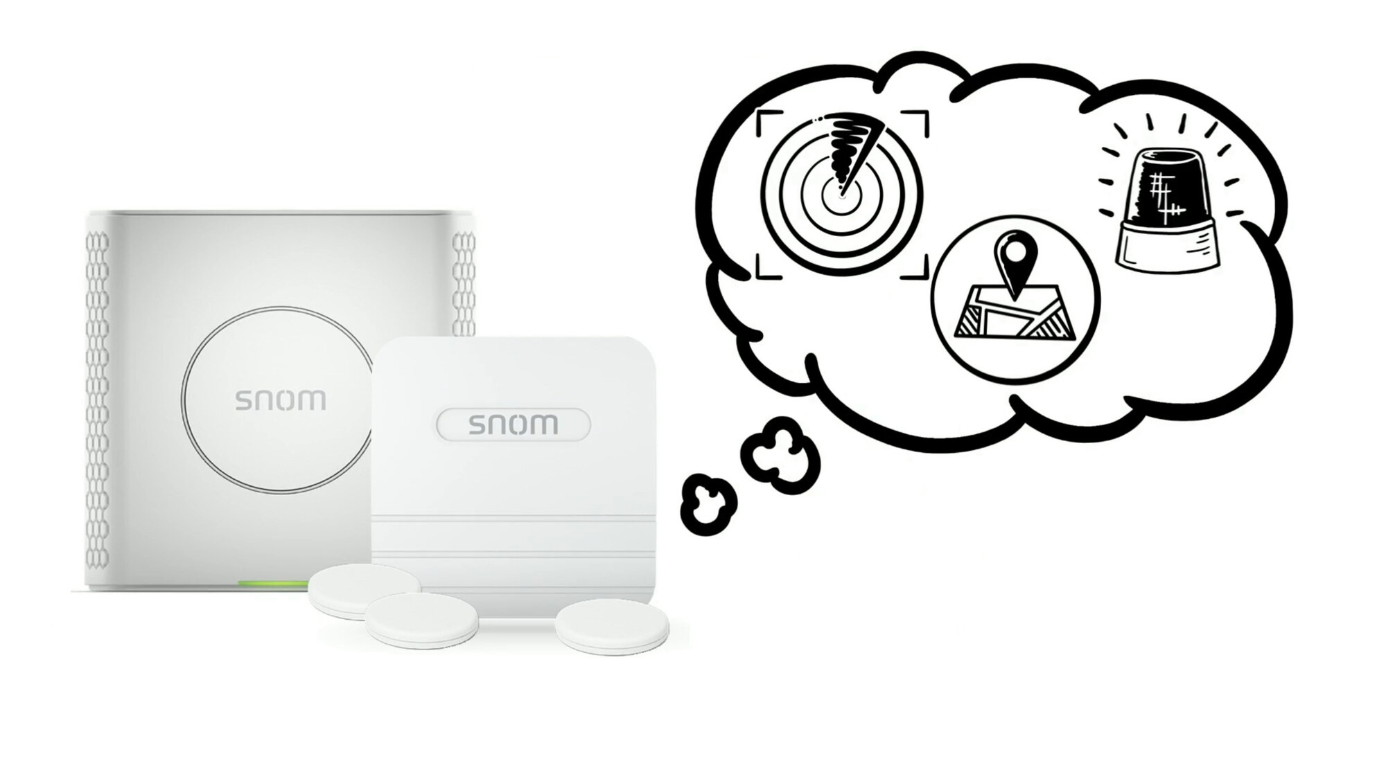 Snom M9T Bluetooth beacon tag, 5 db – kép 3