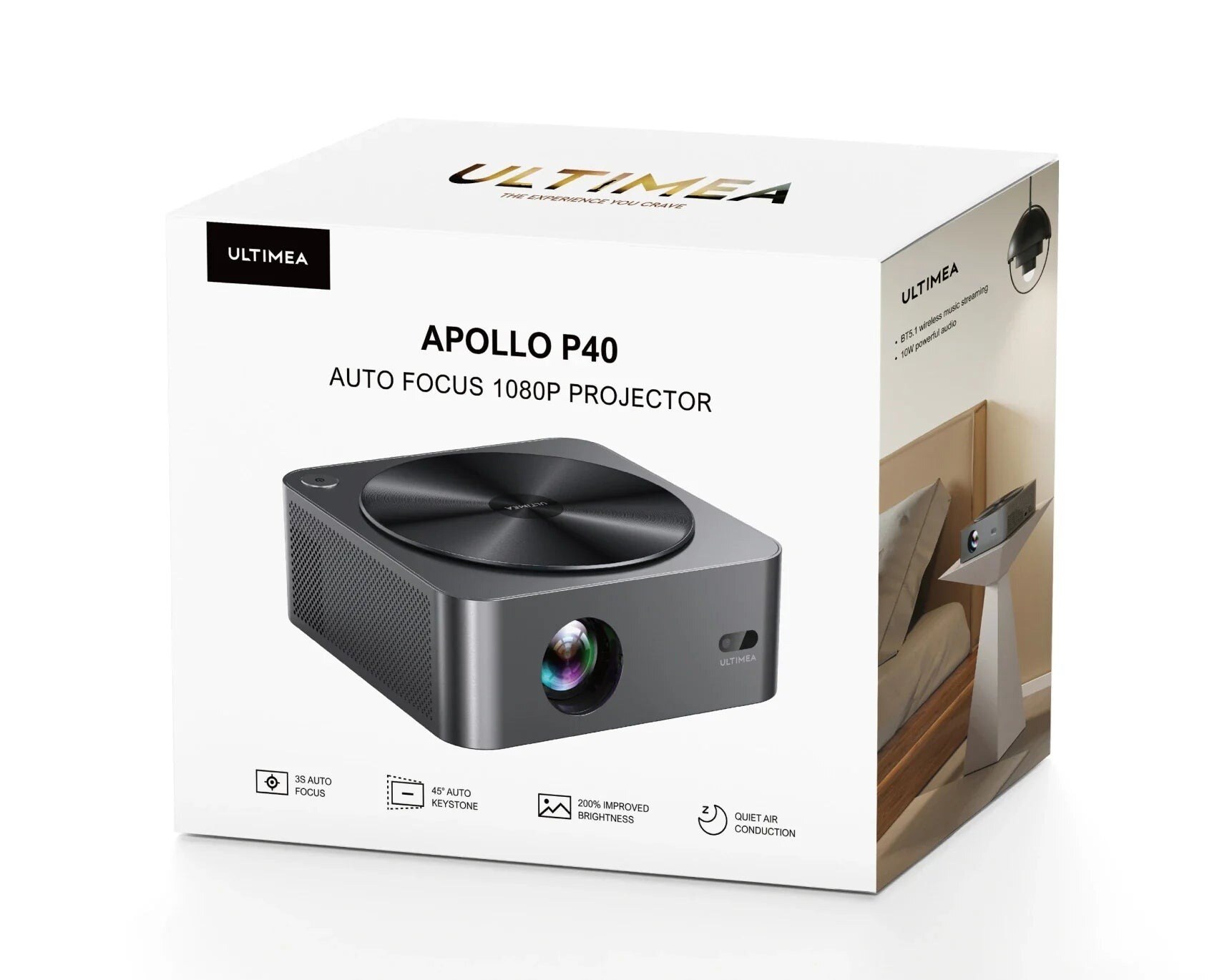 ULTIMEA Apollo P40 Full HD projektor (U0320) – kép 5