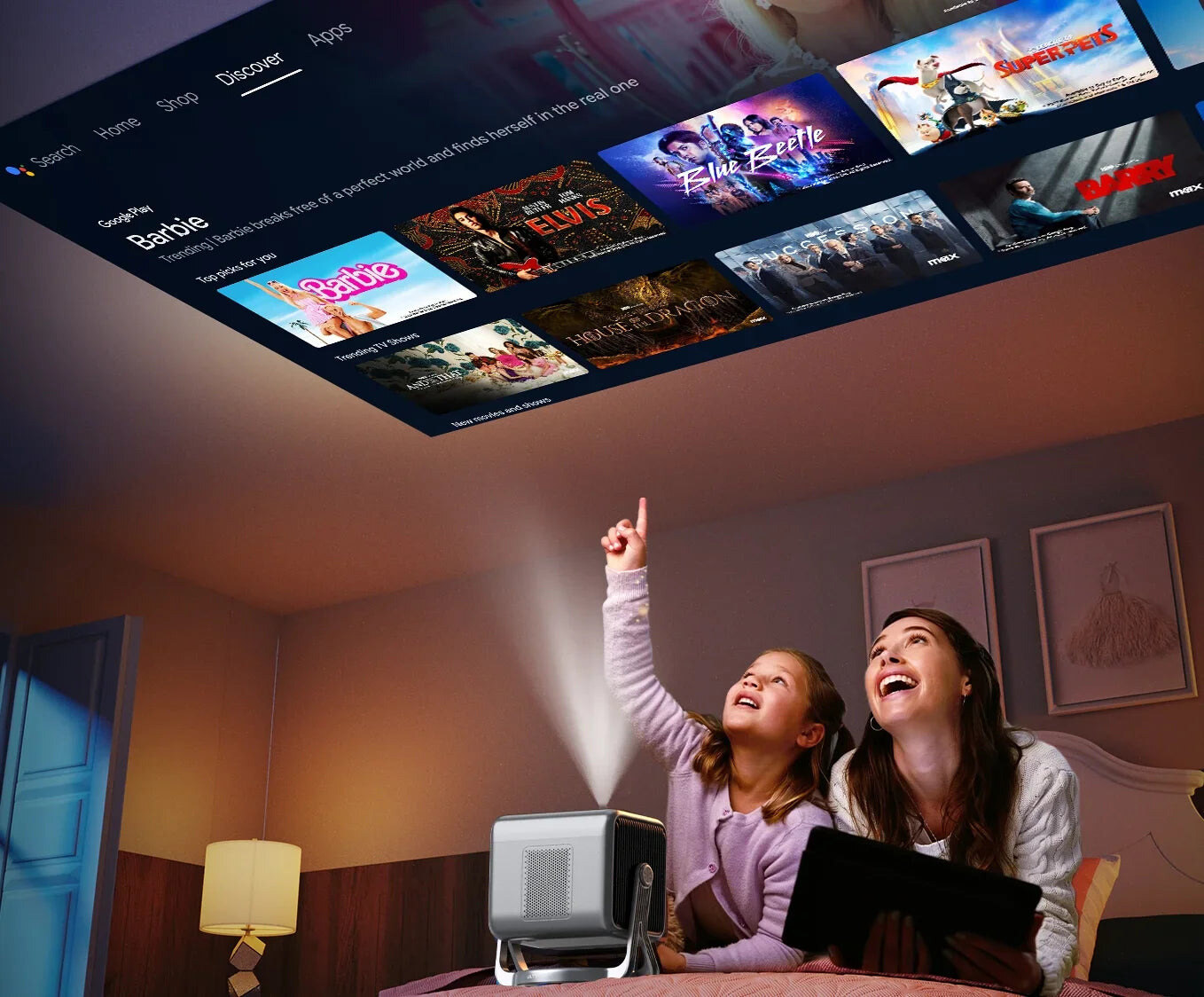 ULTIMEA Nova C40 Full HD projektor (U0322) – kép 3