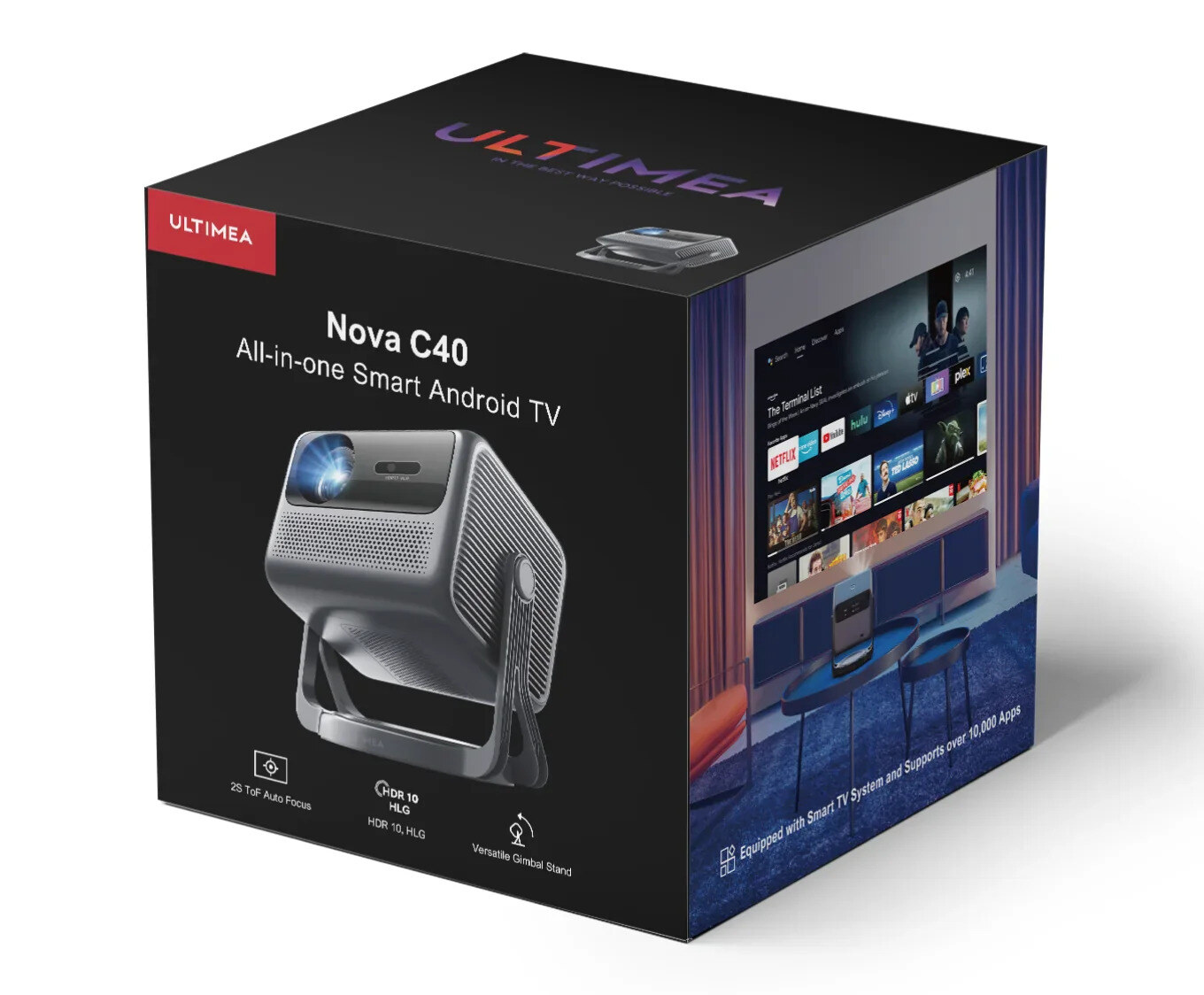 ULTIMEA Nova C40 Full HD projektor (U0322) – kép 5