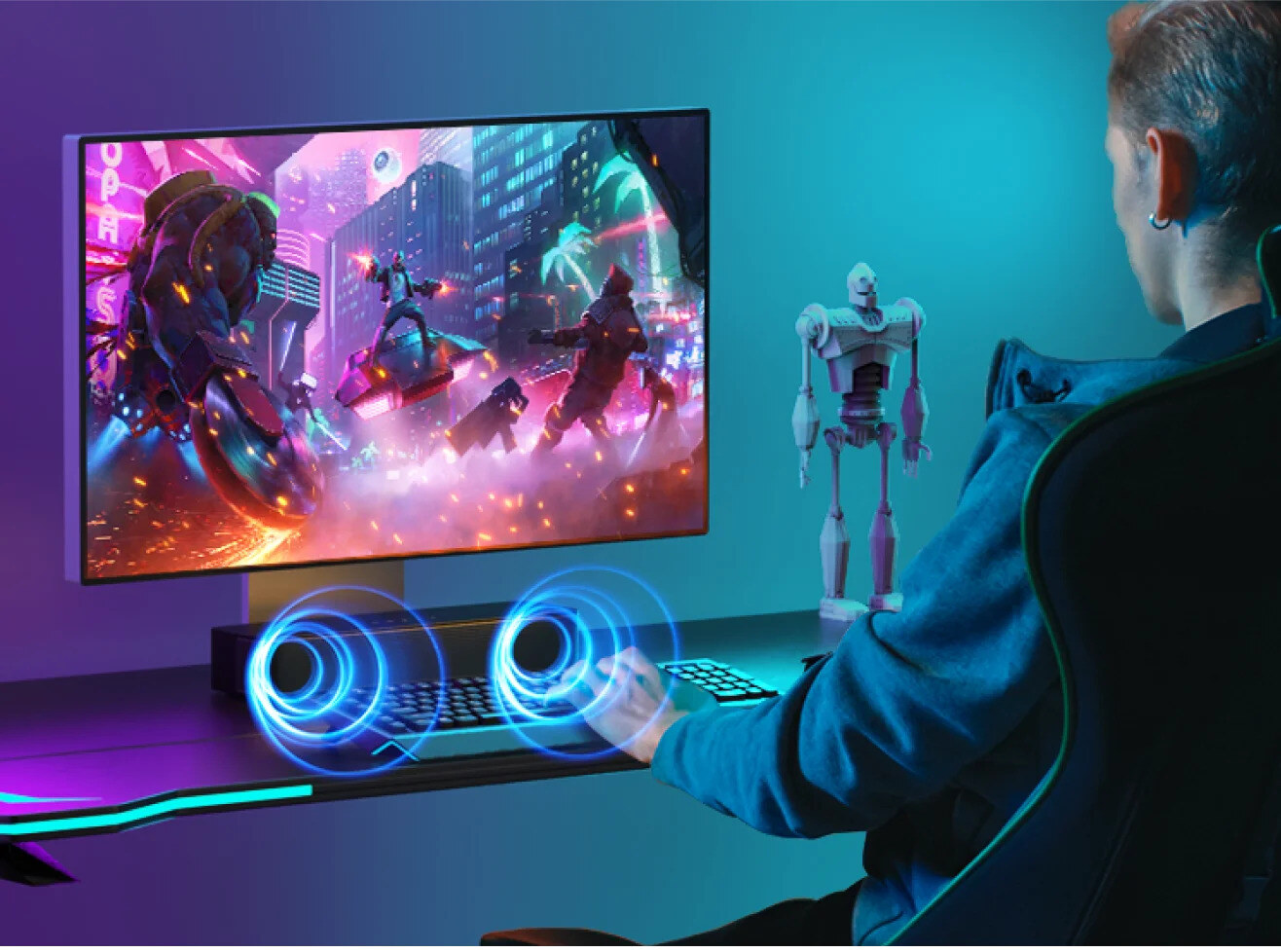 ULTIMEA Solo B30 2.1 soundbar (U2200) – kép 3
