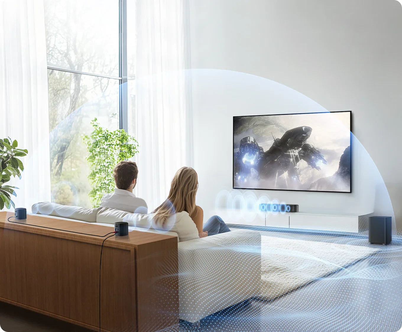 ULTIMEA Aura A50 Pro 5.1 Dolby Atmos soundbar (U2523) – kép 5