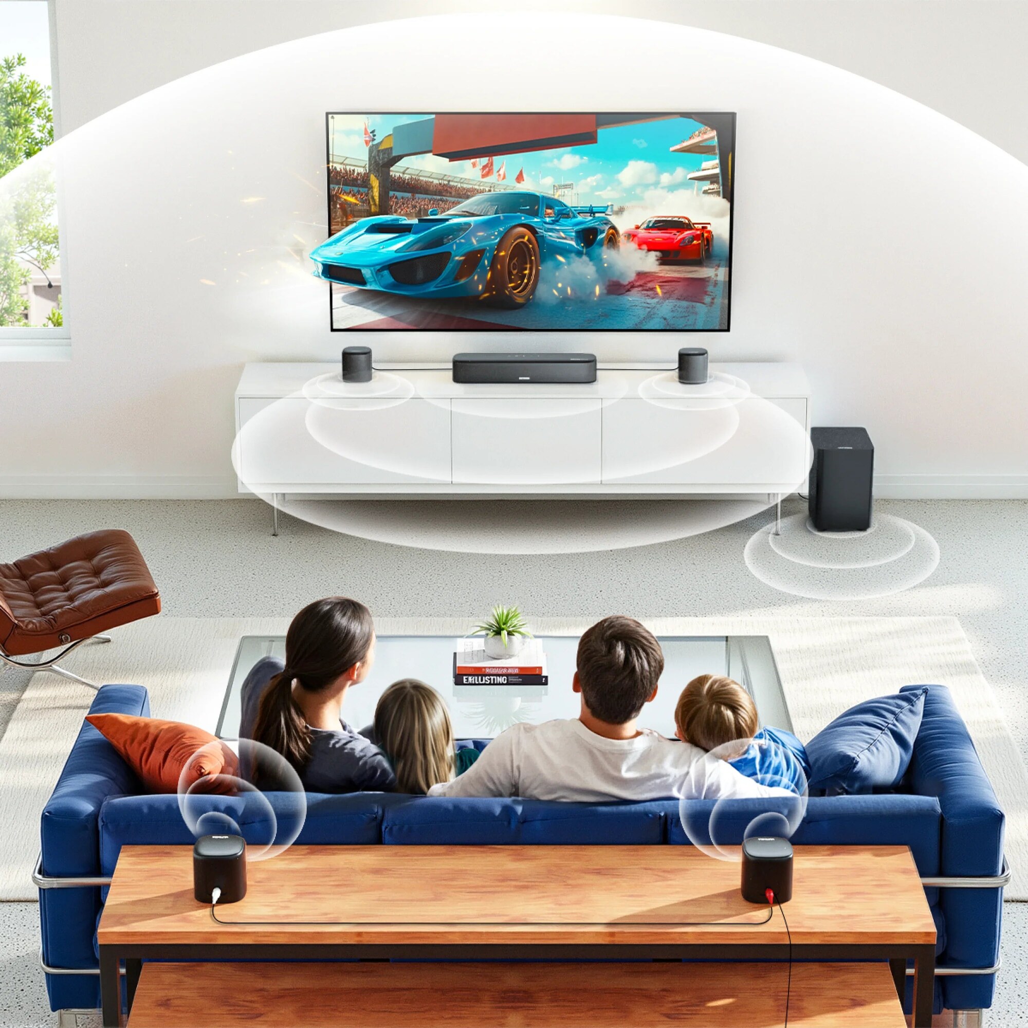 ULTIMEA Aura A60 7.1 Dolby Atmos soundbar (U2621) – kép 5