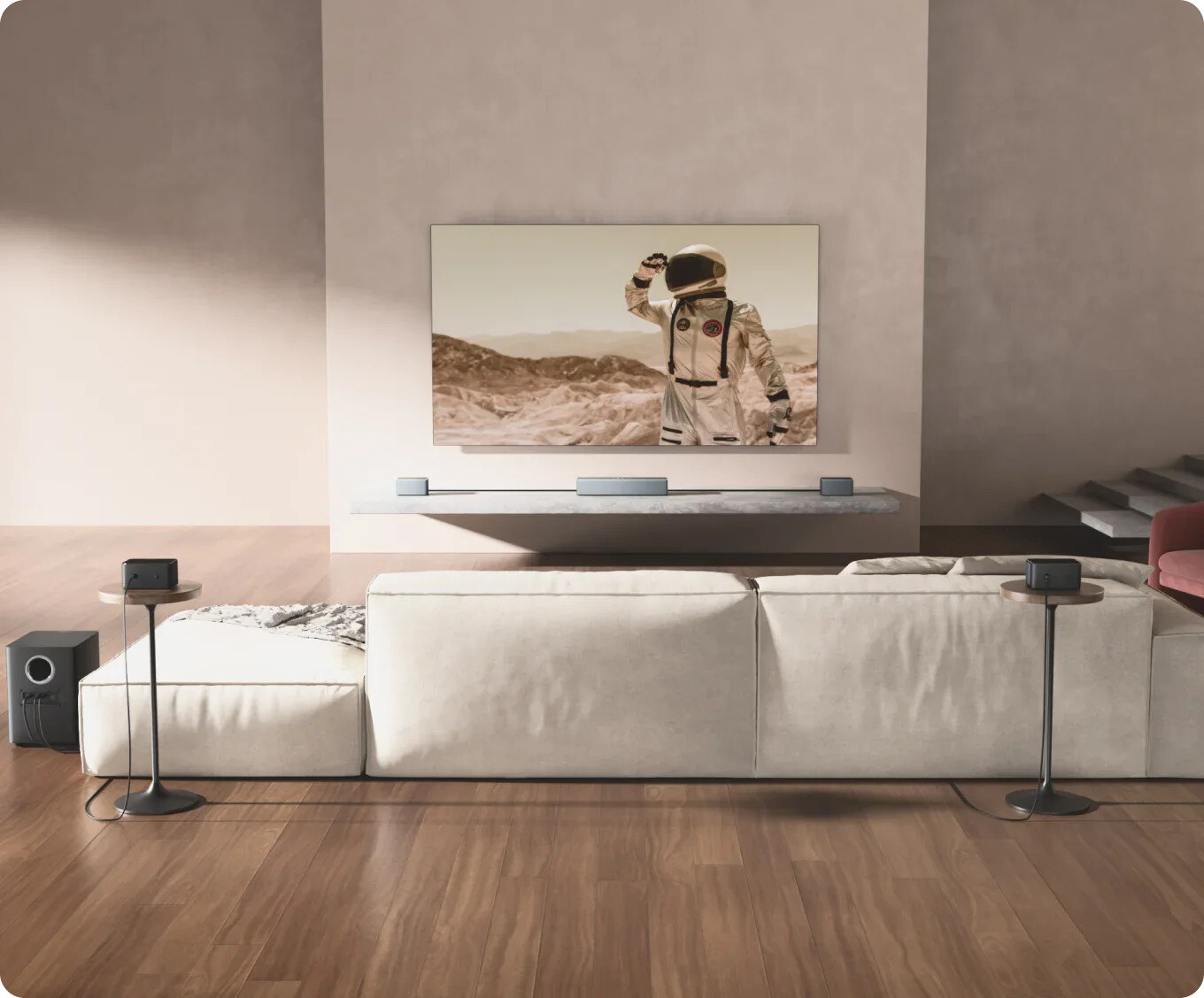 ULTIMEA Poseidon D80 Boom 7.1 Dolby Atmos soundbar (U2623) – kép 3