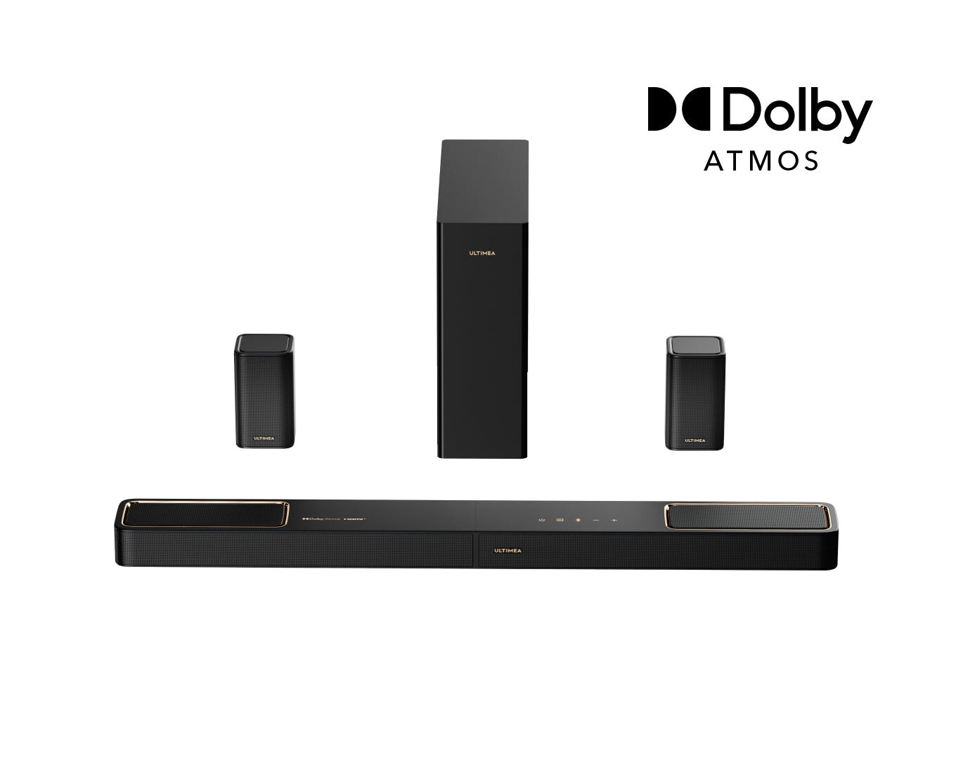 ULTIMEA Skywave F40 5.1.2 Dolby Atmos soundbar (U4122) – kép 1
