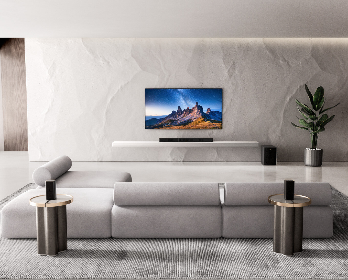 ULTIMEA Skywave X50 5.1.4 Dolby Atmos soundbar (U422A) – kép 5