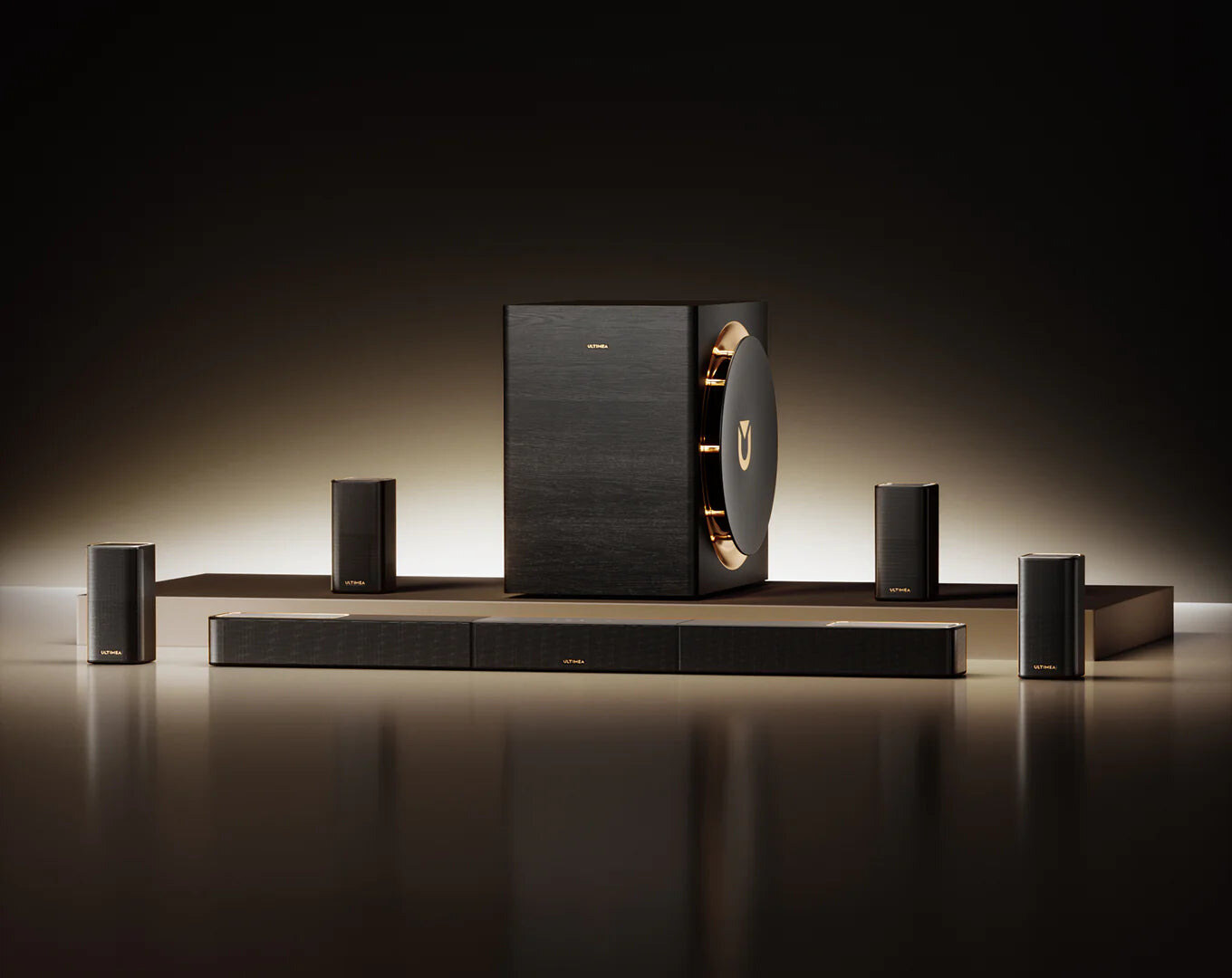 ULTIMEA Skywave X100 9.1.6 Dolby Atmos soundbar (U622B) – kép 1