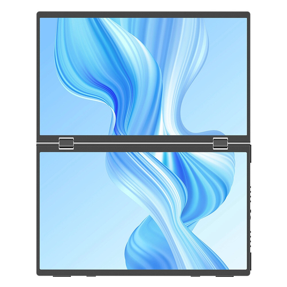 UPERFECT BE156MF 2×15,6" Full HD összecsukható dupla hordozható monitor – kép 1
