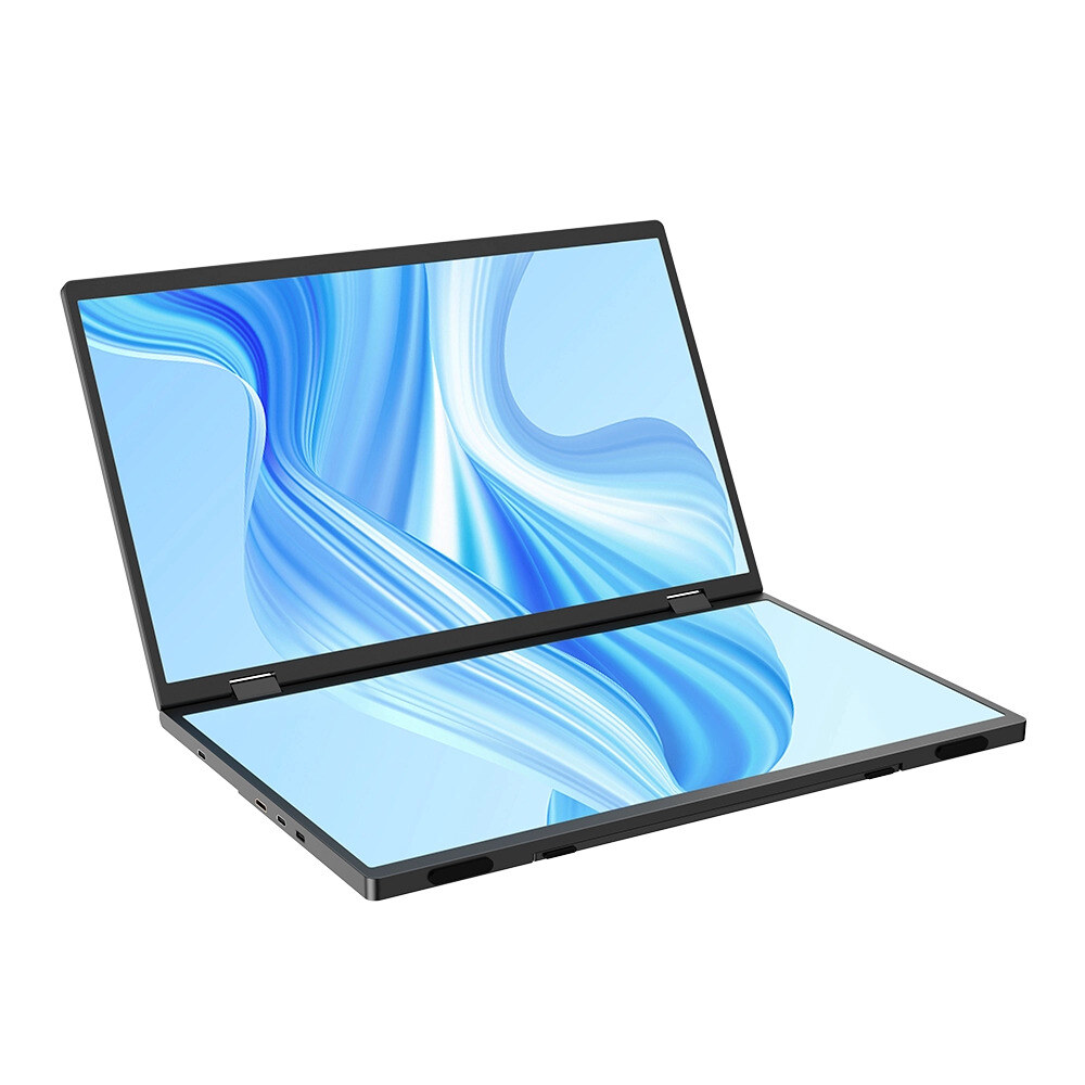UPERFECT BE156MF 2×15,6" Full HD összecsukható dupla hordozható monitor – kép 2