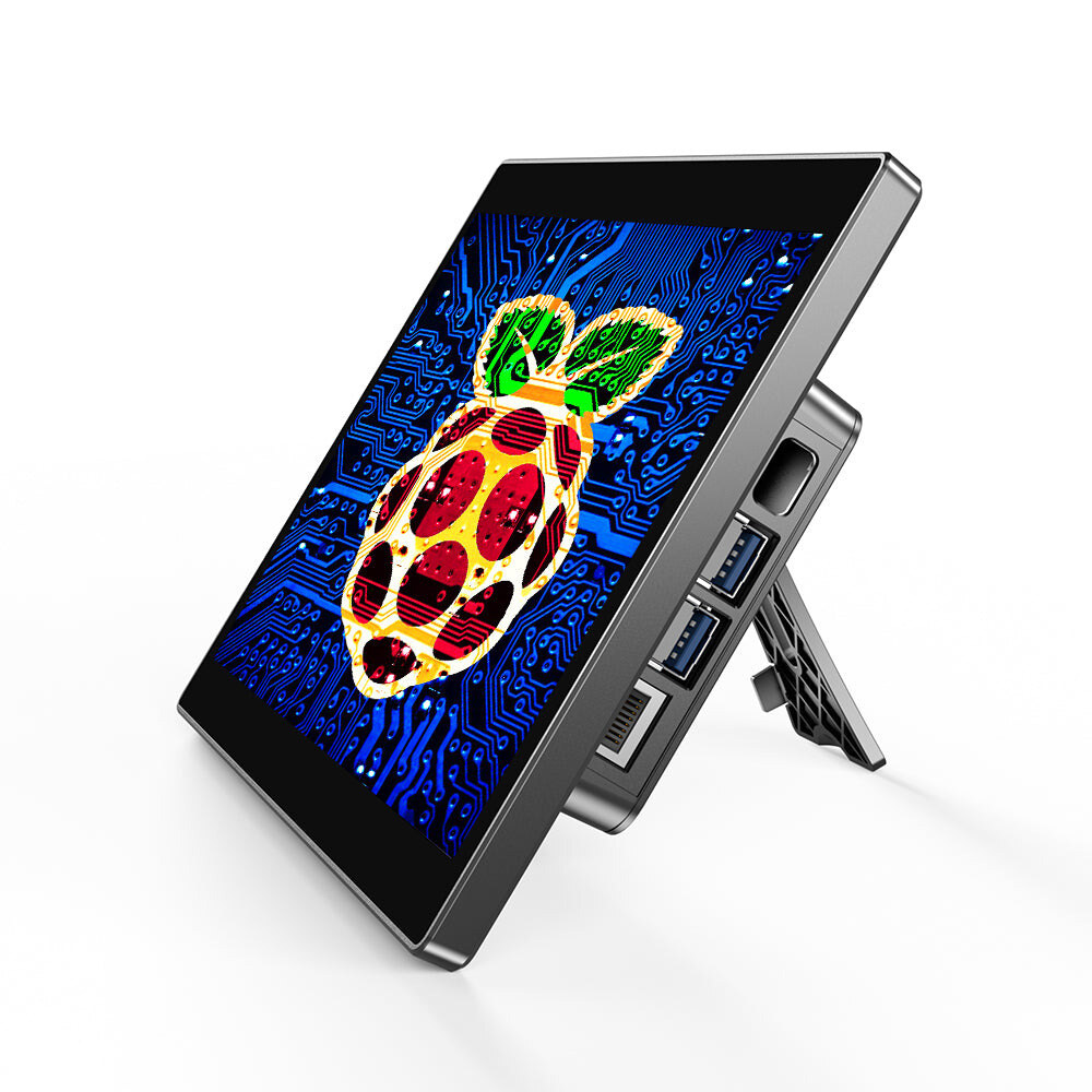 UPERFECT OD101BF 10,1" érintős hordozható monitor Raspberry Pi tokkal – kép 2