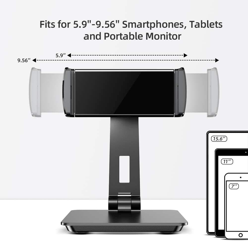 UPERFECT UStand PDS-507 állítható tartó tablethez és hordozható monitorhoz – kép 3