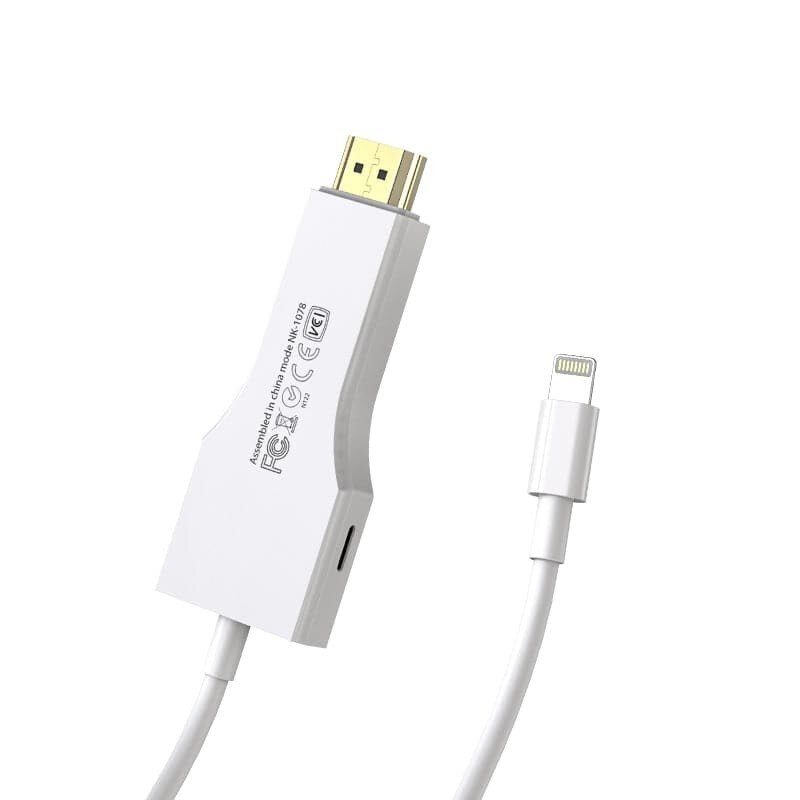 UPERFECT UCable S192-D1 Lightning–HDMI kábel, 1 m, 1080p – kép 1