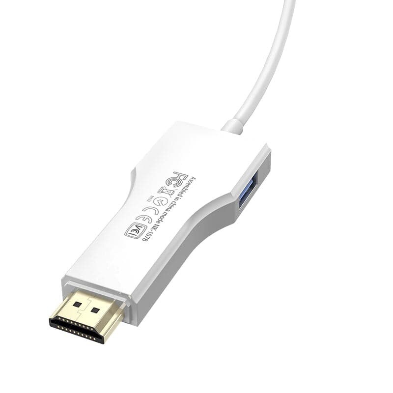 UPERFECT UCable S192-D1 Lightning–HDMI kábel, 1 m, 1080p – kép 4