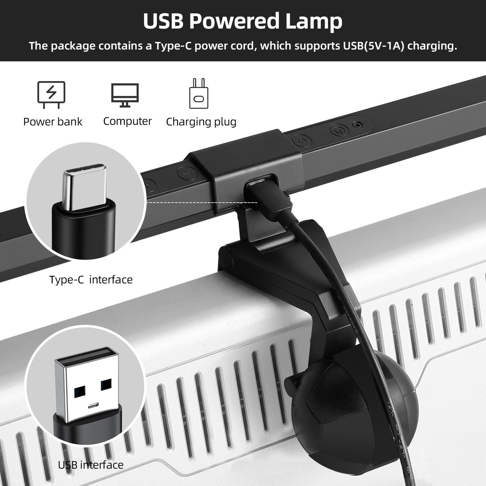 UPERFECT UCare S225-D1 LED monitorlámpa – kép 3