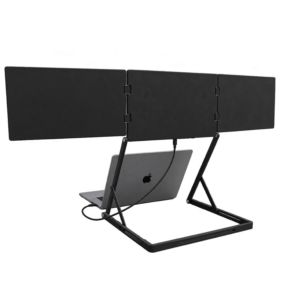 UPERFECT Tri-Screen 16" háromképernyős hordozható laptopmonitor-bővítő – kép 3