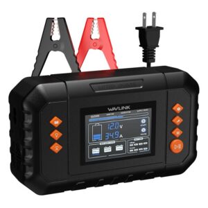 Wavlink GS450C 450 W intelligens akkumulátortöltő, max. 35 A, LCD kijelző