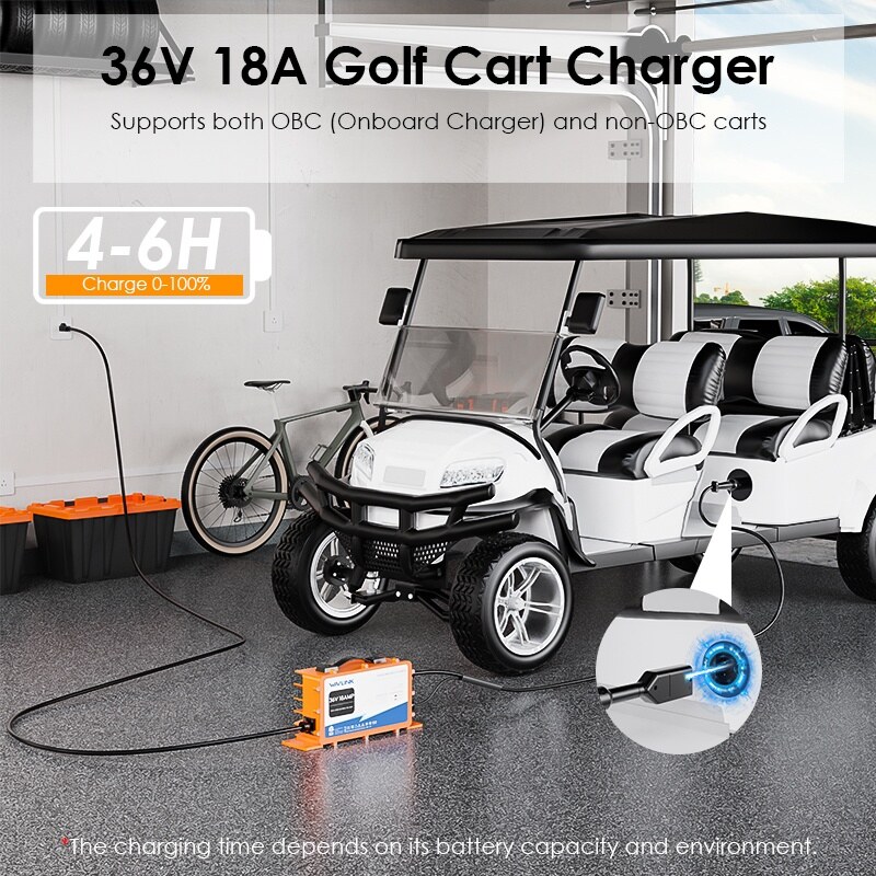 Wavlink GS950C 36 V / 18 A golfautó-töltő, 738 W, IP67, D-típusú csatlakozóval – kép 1
