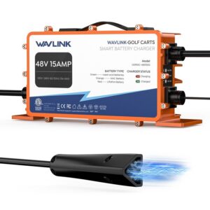 Wavlink GS950C 48 V / 15 A golfautó-töltő, 810 W, IP67, RXV csatlakozóval