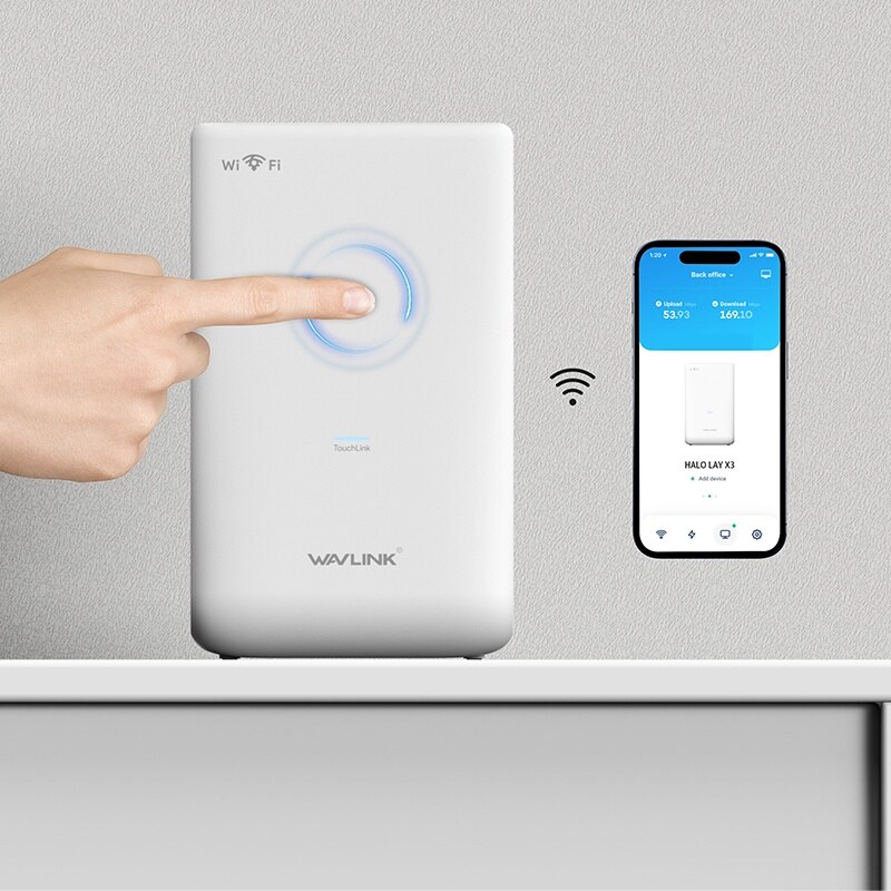 Wavlink HALO LAY X3 tri-band mesh Wi-Fi rendszer – kép 5
