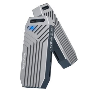 Wavlink RapidFire U41F USB4 M.2 NVMe SSD ház, 40 Gbps, alumínium