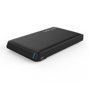 Wavlink ST235C1 USB-C külső HDD/SSD ház, 2,5" SATA, 10 Gbps, fekete