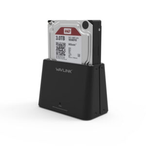 Wavlink ST333UC USB-C egyhelyes HDD/SSD dokkoló, 2,5"/3,5" SATA