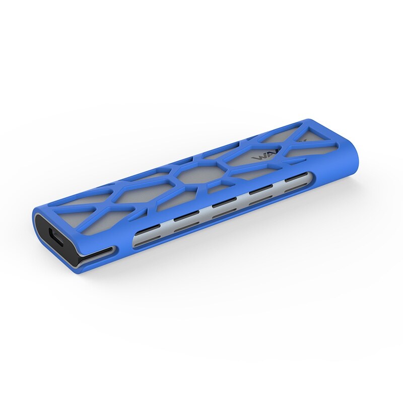 Wavlink ST338C USB-C M.2 NVMe SSD ház, USB 3.1 Gen 2, 10 Gbps – kép 4