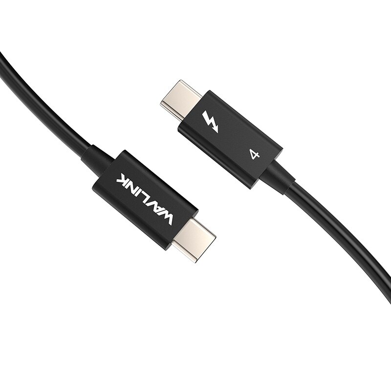 Wavlink T4C7P Thunderbolt 4 kábel, 0,7 m, 40 Gbps, 100 W – kép 3